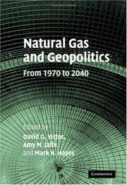 Cover of: Natural gas and geopolitics: from 1970 to 2040