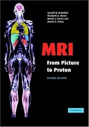 Cover of: MRI from Picture to Proton