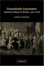 Cover of: Transatlantic Encounters by Alden T. Vaughan