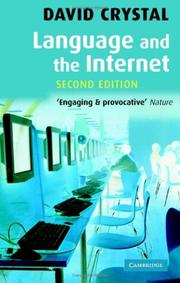 Cover of: Language and the Internet by David Crystal