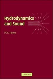 Cover of: Hydrodynamics and Sound by M. S. Howe