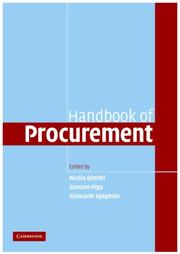 Handbook of procurement