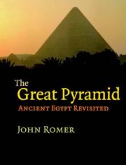 Cover of: The Great Pyramid by John Romer