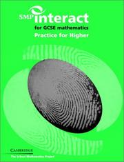 Cover of: SMP Interact for GCSE Mathematics Practice for Higher