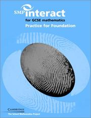 Cover of: SMP Interact for GCSE Mathematics Practice for Foundation