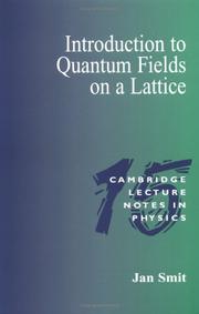 Introduction to Quantum Fields on a Lattice