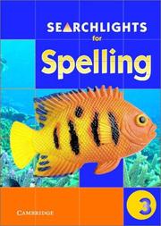Cover of: Searchlights for Spelling Year 3 Big Book (Searchlights for Spelling) by Chris Buckton, Pie Corbett