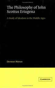 Cover of: The Philosophy of John Scottus Eriugena: A Study of Idealism in the Middle Ages