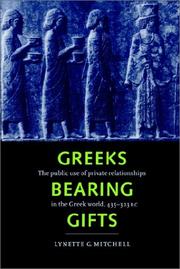 Cover of: Greeks Bearing Gifts by Lynette G. Mitchell, Lynette G. Mitchell