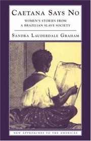 Cover of: Caetana Says No | Sandra Lauderdale Graham