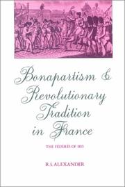 Cover of: Bonapartism and Revolutionary Tradition in France: The Fédérés of 1815