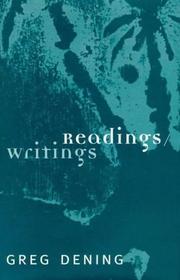 Cover of: Readings/writings