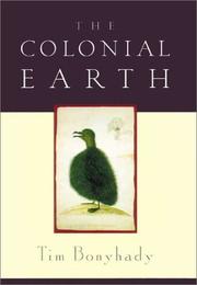 Cover of: The Colonial Earth (Miegunyah Press Series, 2nd Ser., No. 34.)