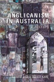 Cover of: Anglicanism in Australia: A History