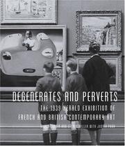 Cover of: Degenerates and perverts by Eileen Chanin