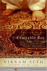 Cover of: A Suitable Boy by Vikram Seth