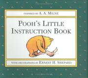 Cover of: Pooh's Little Instruction Book by Joan Powers