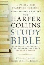 Cover of: HarperCollins Study Bible - Student Edition: Fully Revised & Updated