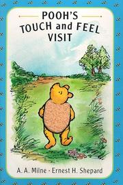 Cover of: Pooh's Touch and Feel Visit: A Pooh Texture Book