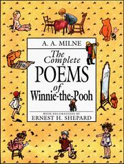 Cover of: The Complete Poems Of Winnie-The-Pooh (Winnie-the-Pooh Collection) by A. A. Milne