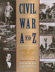 Cover of: Civil War A to Z by Norm Bolotin