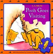Cover of: POOH GOES VISITING, Puzzle Book: Pooh Puzzle Book (Pooh Puzzle Books)