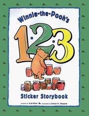 Cover of: Winnie-the-Pooh's 123 Sticker Storybook (Winnie the Pooh Sticker Story Books) by A. A. Milne