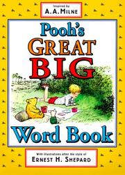 Cover of: Pooh's Great Big Word Book