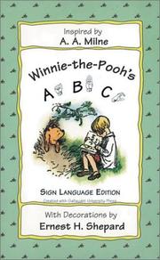 Cover of: Winnie-the-Pooh's ABC by Ernest H. Shepard