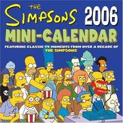 Cover of: The Simpsons 2006 Mini-Calendar