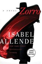 Cover of: Zorro LP by Isabel Allende, Isabel Allende