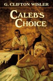 Cover of: Caleb's choice