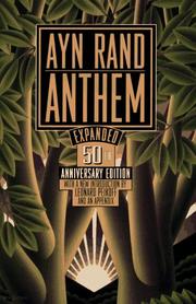 Cover of: Anthem by Ayn Rand