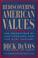 Cover of: Rediscovering American values