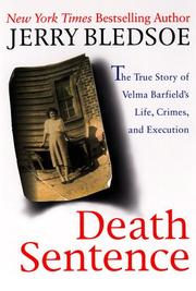 Cover of: Death sentence by Jerry Bledsoe