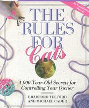 Cover of: The rules for cats by Bradford Telford