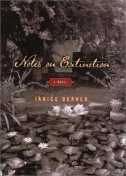 Cover of: Notes on extinction