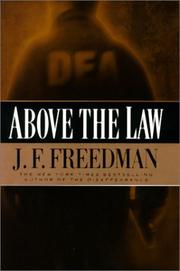 Cover of: Above the law: a novel