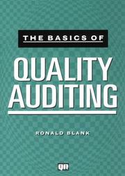 Cover of: The basics of quality auditing