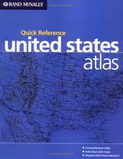 Cover of: Rand McNally Quick Reference United States Atlas (Atlases - USA) by Rand McNally