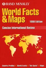Cover of: Rand McNally World Facts & Maps (Annual)