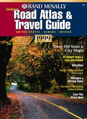 Cover of: Rand McNally Deluxe Road Atlas & Travel Guide 1999 | 