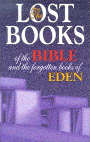 Cover of: Lost Books of the Bible and the Forgotten Books of Eden | World Bible Publishing
