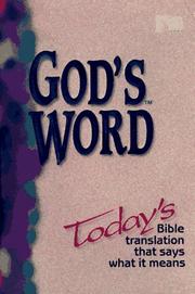 Cover of: God's Word: Text Edition / God's Word