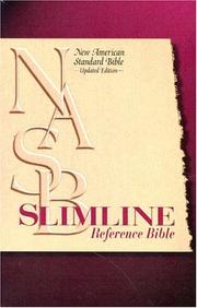 Cover of: NASB Slimline Reference Bible by 