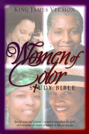 Cover of: King James Version Women of Color Study (Bibles)