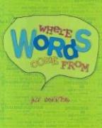Cover of: Where words come from