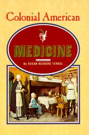 Cover of: Colonial American medicine