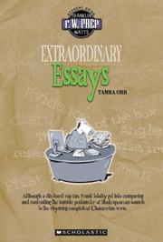 Cover of: Extraordinary Essays (F. W. Prep)