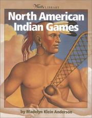 Cover of: North American Indian Games by 
